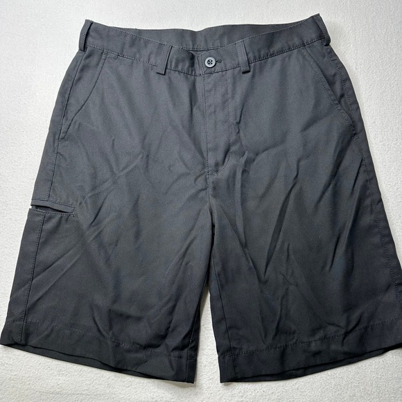Roundtree &‎ Yorke Performance Shorts Mens 32 Black Work Play Perform - Picture 1 of 7